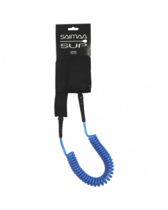 Saimaa Sup Leash coil blue 3m/10ft