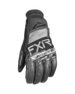 FXR Transfer Pro-Tec Leather Fingerhandske 21 Black