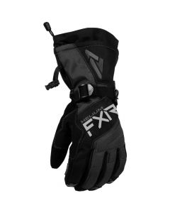 FXR Helium Gauntlet Fingerhandske 21 Black/Char