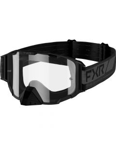 FXR Maverick Clear MX Crossglasögon 22 Black Ops