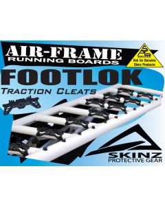 Skinz Airframe Footlok Cleat Svart, 24st